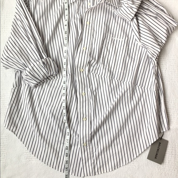 Balenciaga Shirt Blouse Button-Down Brand New with Tag 100% Authentic - Picture 5 of 15